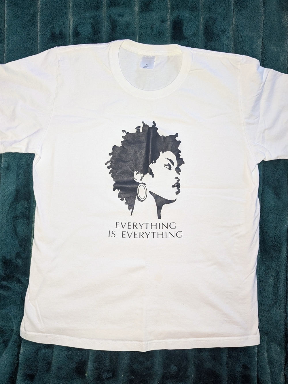 Lauryn Hill “Everything Is Everything” Graphic Tee Shirt White XL 100% Cotton